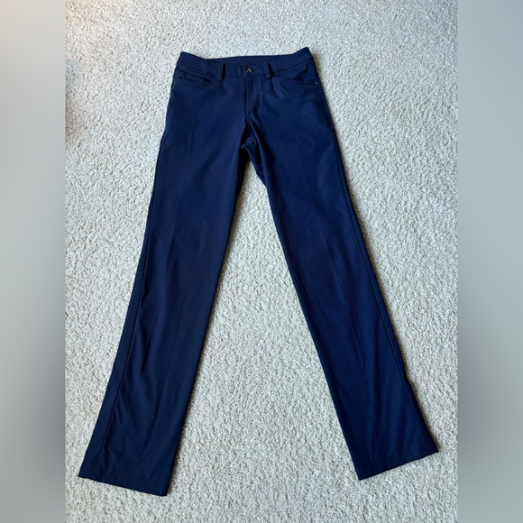 MENS BOYS LULULEMON CLASSIC FIT 5 Pocket ABC Pants MSRP $138 - Picture 2 of 5